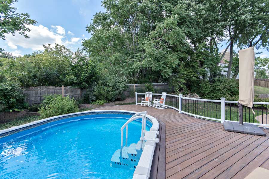 Trex® Spiced Rum Pool Deck McHenry