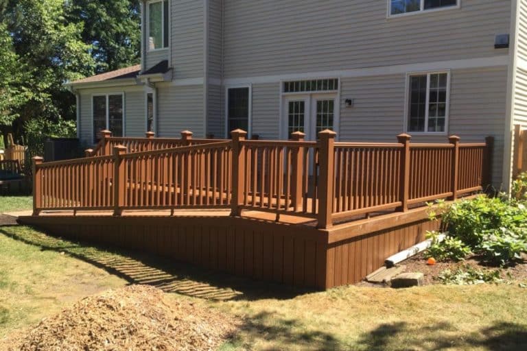 Trex® Tree House Deck with ADA Ramp Gurnee | Rock Solid ...