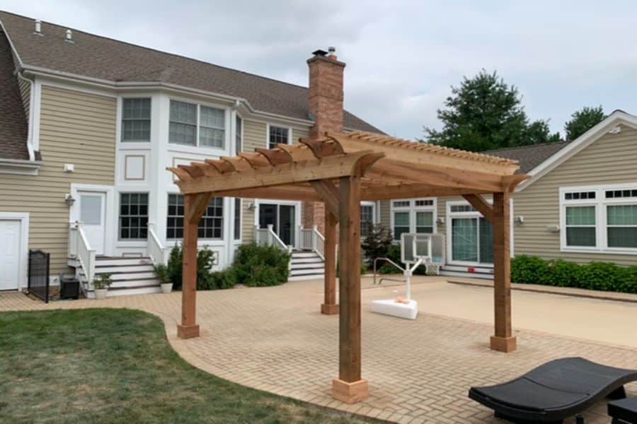 Cedar Pergola Johnsburg