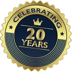 20 Years Badge